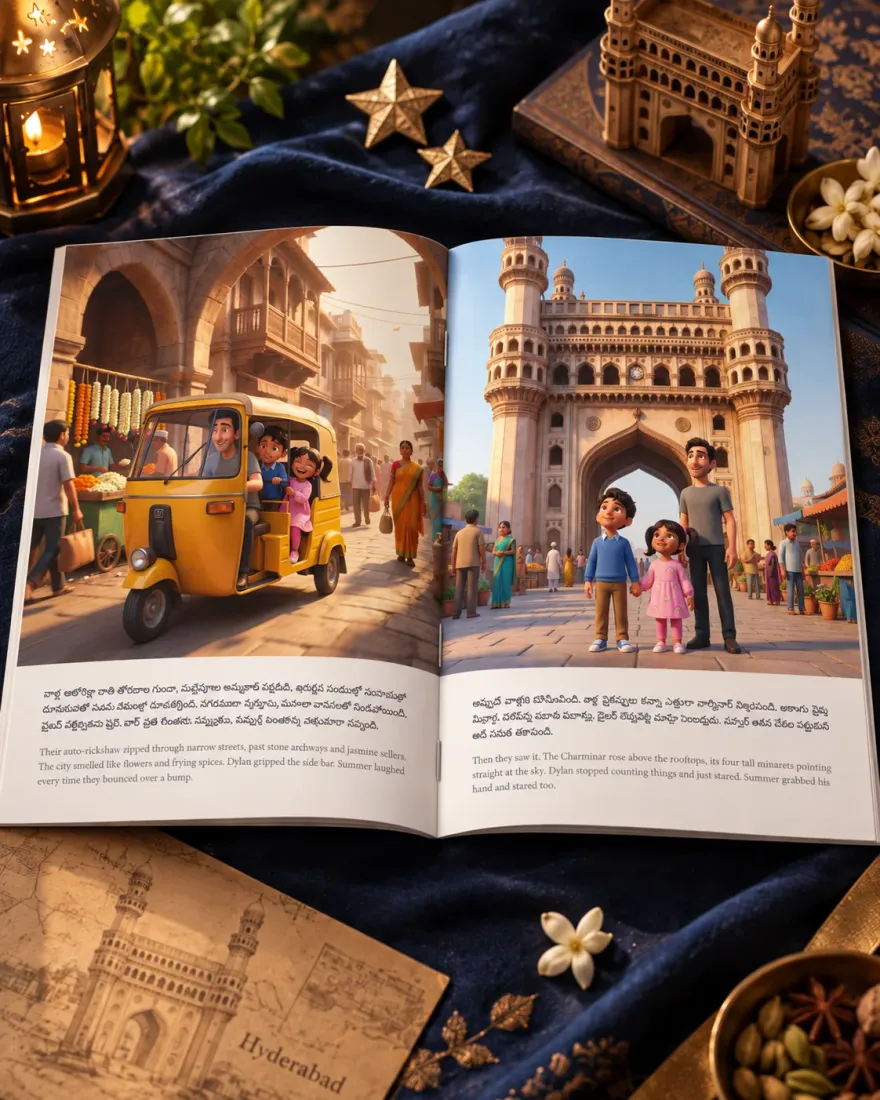 A printed keepsake of a sample book